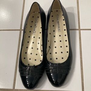 Via Spiga Patent Leather Flats